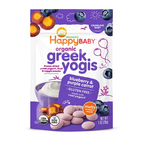 Happy Baby Organics Greek Yogis Freeze